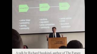 Upgrading Justice - Excerpt of a talk by Richard Susskind Net Worth