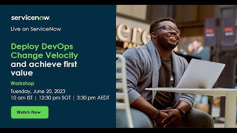 Deploy DevOps Change Velocity and achieve first value