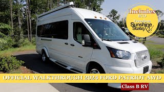 OFFICIAL WALKTHROUGH 2024 AMERICAN COACH FORD PATRIOT AWD ECO FREEDOM LITHIUM PKG CLASS B W/STARLINK by Sunshine State RVs 18,898 views 8 months ago 25 minutes