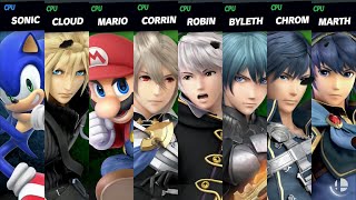 Super Smash Bros. Ultimate - Sonic Is Not Allowed To Win On Christmas