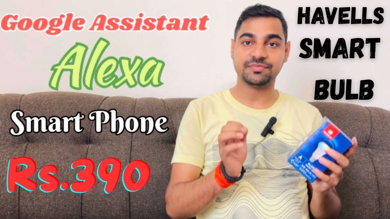 Havells Smart light // Havells Glamax 9 w // Wi-Fi led smart light // Amazon Alexa google assistant 