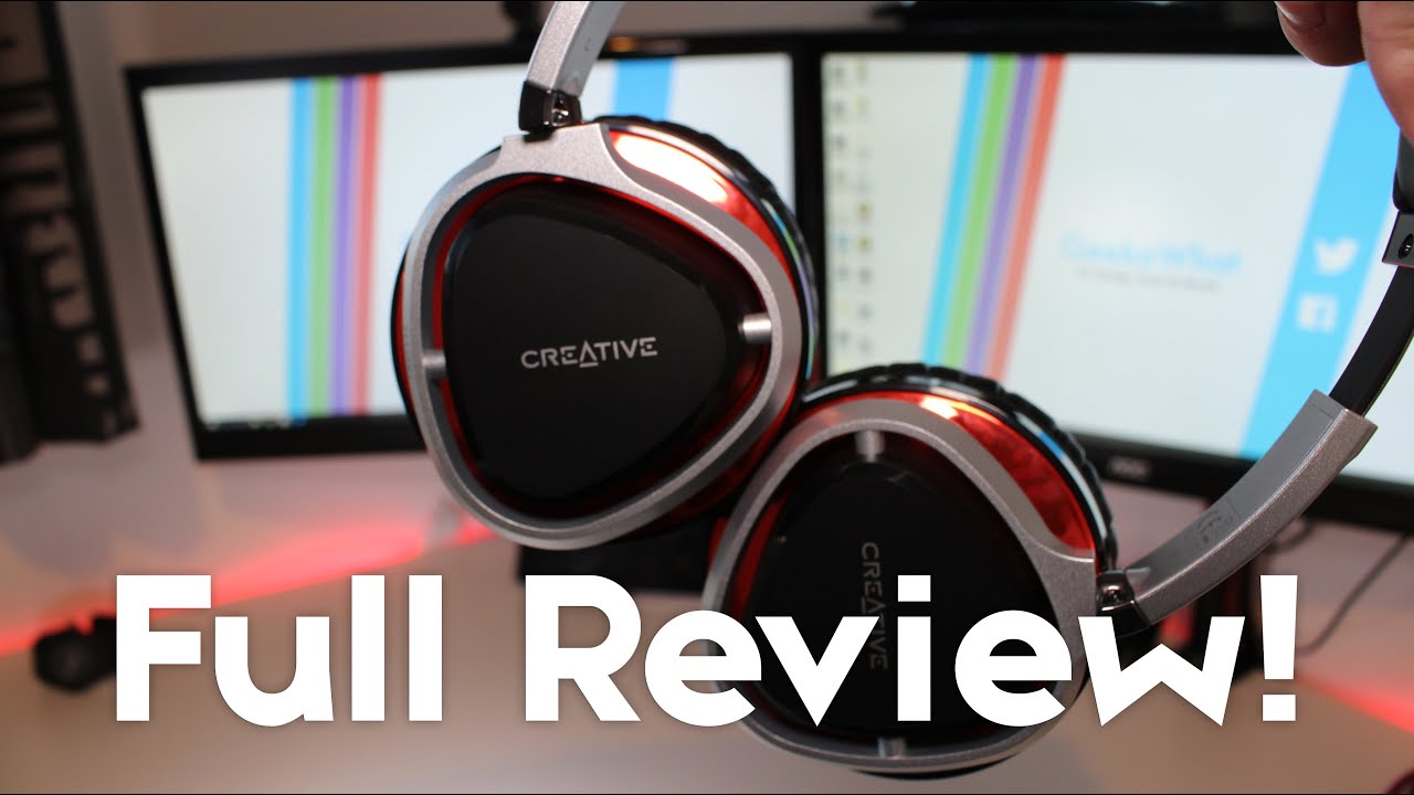 ヘッドホン CREATIVE AURVANA Live!2 Creative Aurvana Live! 2 Full Review! - YouTube