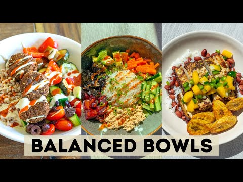 Balanced Bowls High-Protein, Plant-Based