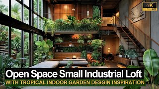 Space-Saving Design: Open Space Small Industrial Loft with Tropical Indoor Garden by Miko House - Home Design & Architecture 3,155 views 2 weeks ago 22 minutes