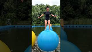 🥣🌊 Bowl Jumping Challenge!Lake ke upar bowl par jump karna itna aasaan nahi jitna dikhta hai! 😲💦 🚀