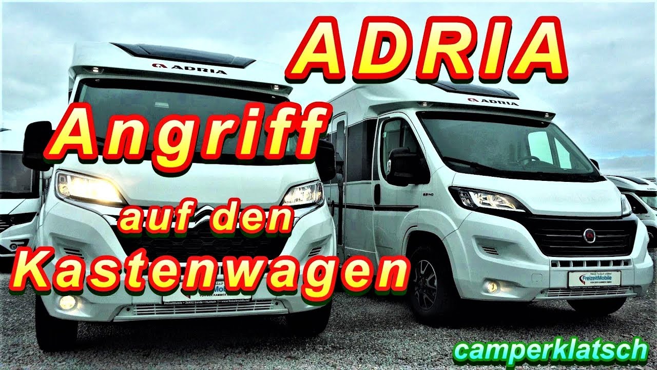 ADRIA Compact Van💥 5,99 m + 6,79 m ❗️ greifen die Kastenwagen an💥2020💥Wohnmobil Test Review Roomtour