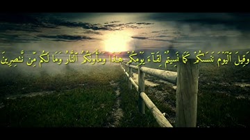 🥺❤️ اواخر سورة الجاثية | القارئ أحمد خضر | تلاوة هادئة