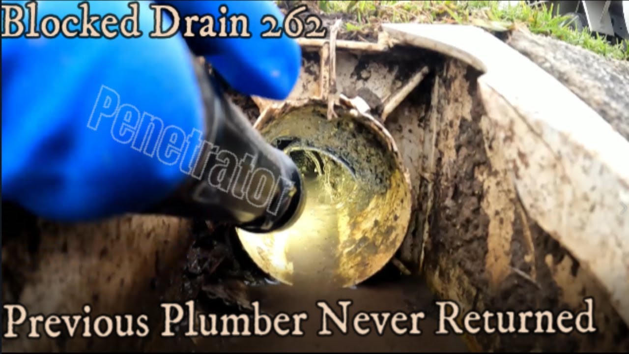 Blocked Drain 262 Electric Eel Destroys Pipe Wrong Tool For This