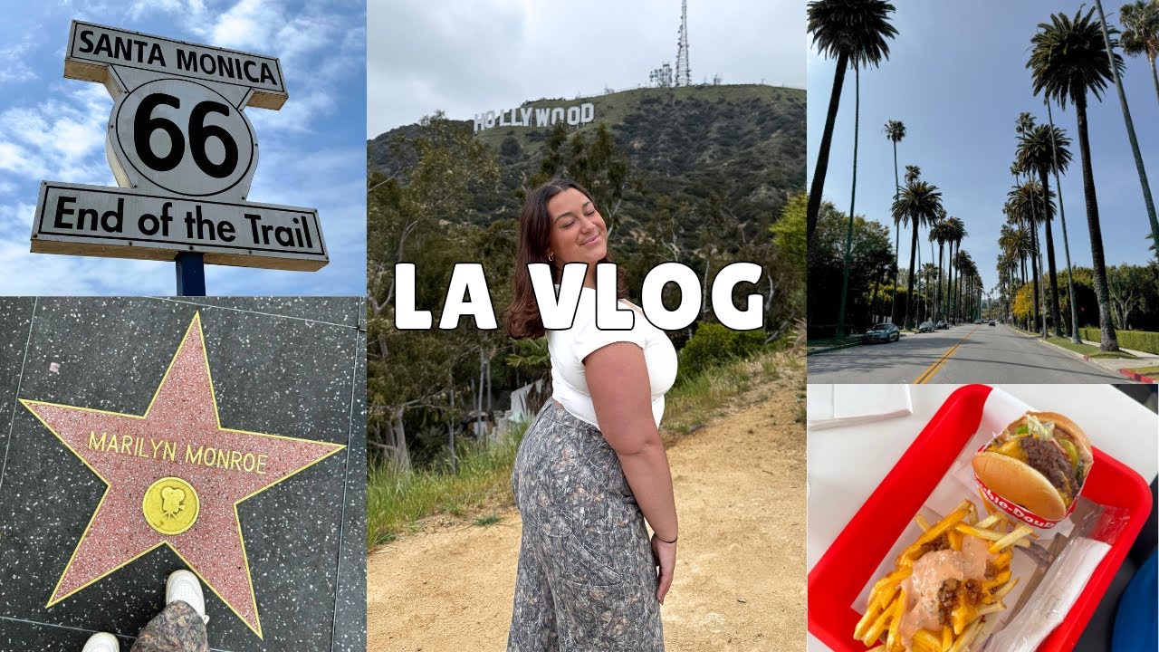 LA VLOG | my first time on the west coast!
