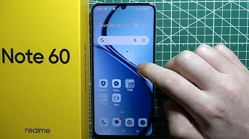 Realme Note 60: How to Create Home Screen Folder