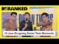 15 Times The Dolan Twins Made Our Jaws Drop 😱 | MTV Ranked