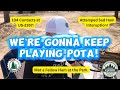 104 contacts at US-2357! Sad Ham tried to interrupt, but we kept playing POTA!