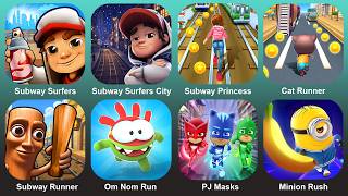 Subway Surf,Subway Surf City,Subway Princess,Cat Runner,Subway Runner,Om Nom Run,Pj Masks screenshot 4