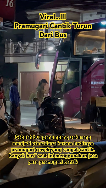 Pramugari Cantik Bus Subur Jaya #viral #shorts #trending #news #bus #funny #comedy