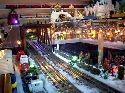 Ho ez track system, model christmas train videos, ho 
