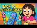 😉"School Stationery Ko Stylish Banaya | DIY Cute Stationery Ideas | Crafty Safiya#shorts#viralcrafts