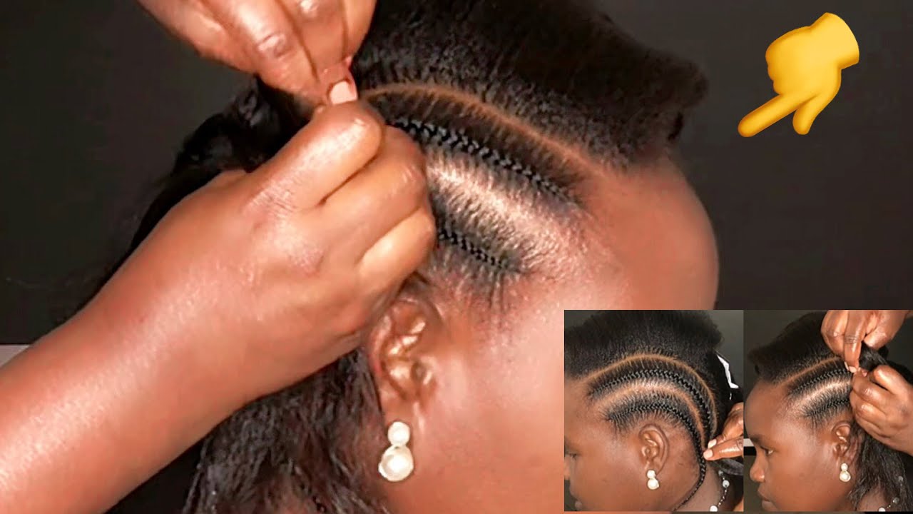 Easy Protective Hairstyle for 4c Natural Hair
