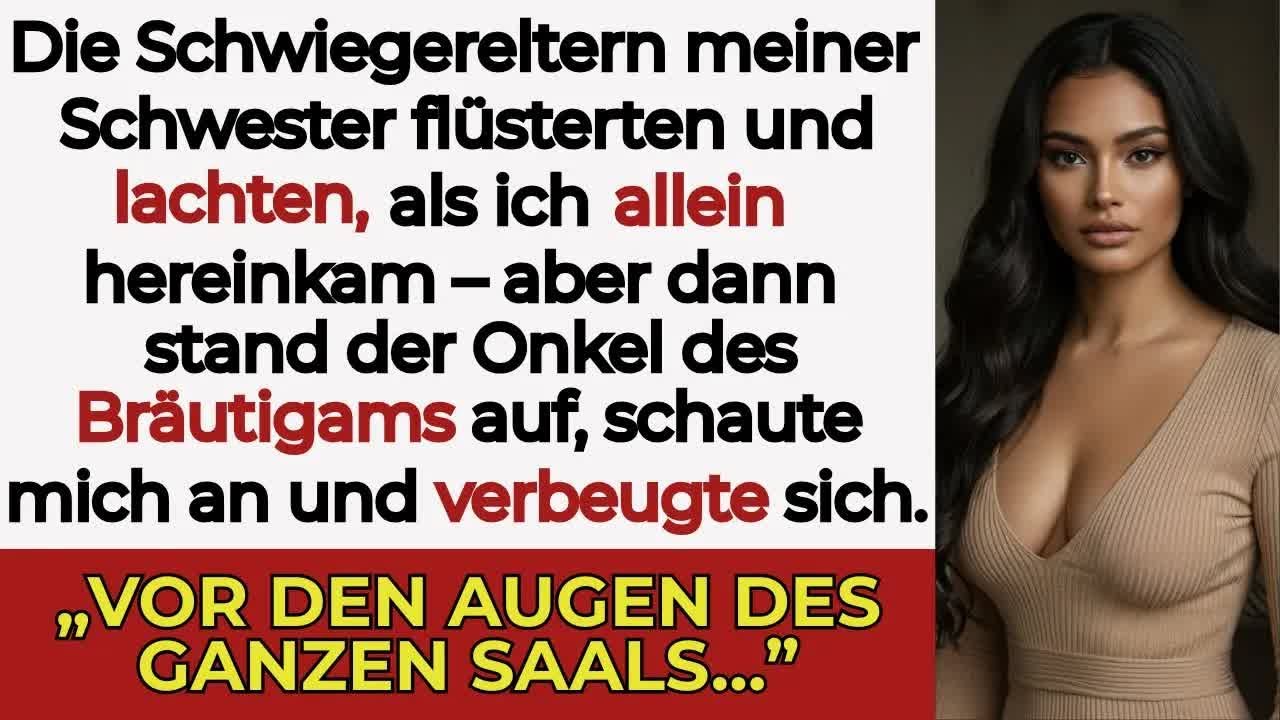 Die Familie des Bräutigams lachte – doch ihr Onkel verbeugte sich mit Respekt vor mir “