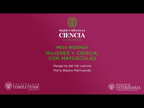 Mesa redonda: MUJERES y CIENCIA, con mayúsculas. UCM