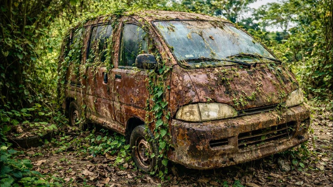 Restoration Incredible Transformation // Nature Took Over This  7-Seater Daihatsu
