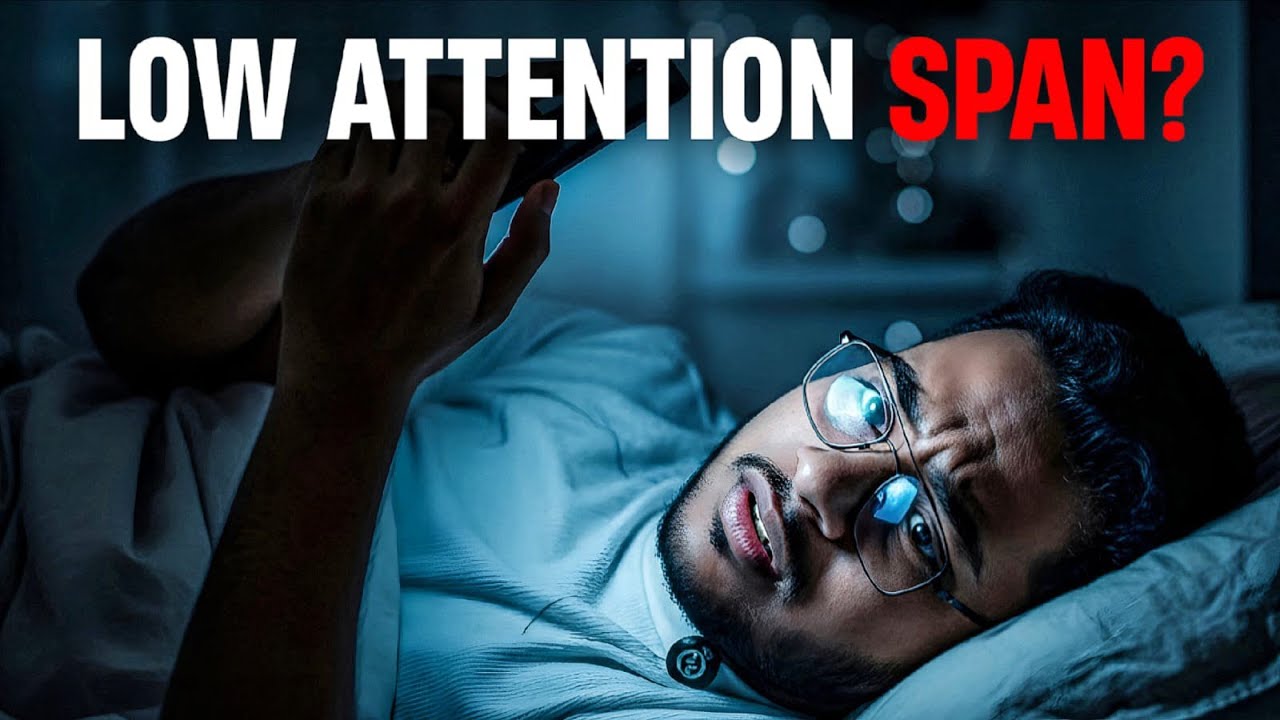 Low Attention Span in ONLINE STUDIES ‼️