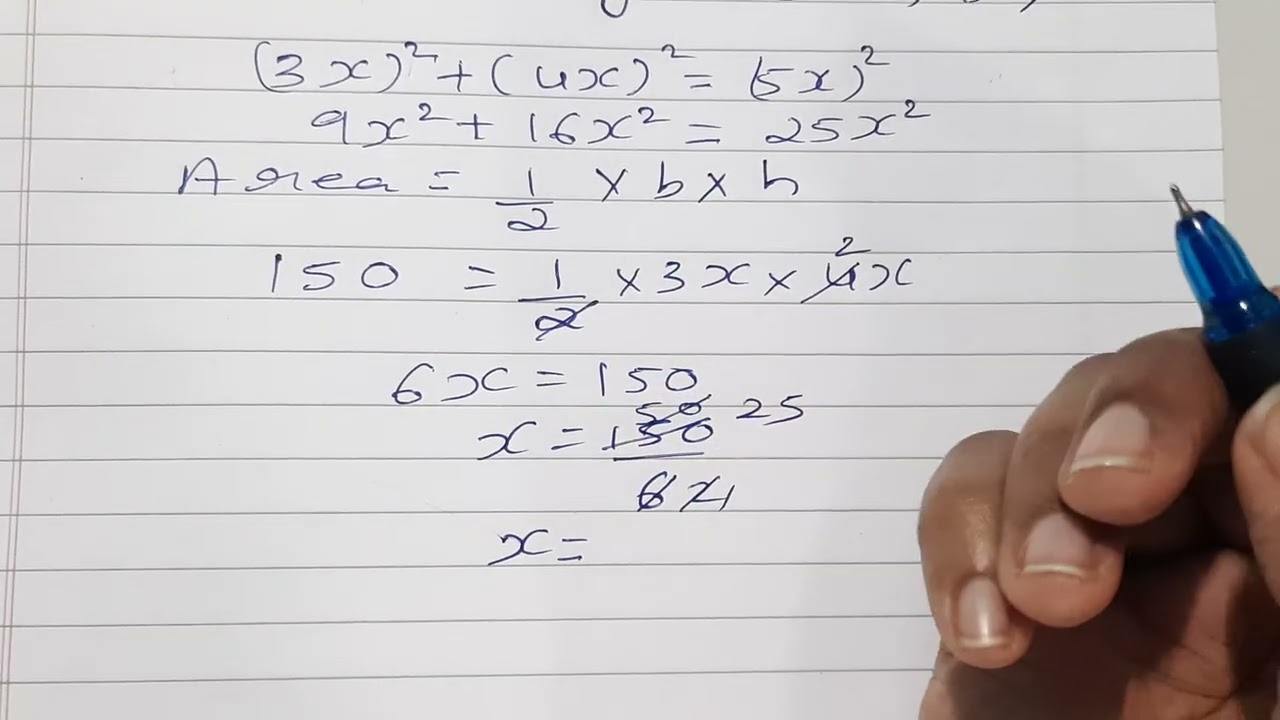 The area of a triangle is 150cm ^ 2 and its sides are in the ratio 3:4:5. Then its perimeter is