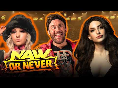 Hollyhood Haley J, Effy, and Leah Lamarr - NAW or NEVER - Wrestling Smack Talk Open Mic