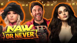 Hollyhood Haley J, Effy, and Leah Lamarr - NAW or NEVER - Wrestling Smack Talk Open Mic