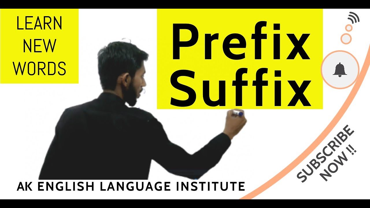 Prefix Suffix and Root Words | Form new words in English