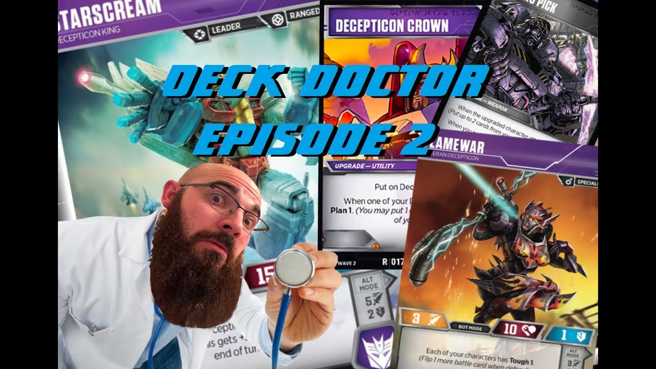 Transformers TCG: Deck Doctor: Episode 2 (King Starscream)