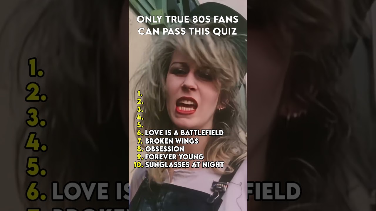 Only True 80s Fans Know These Songs!
