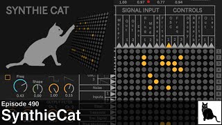 SynthieCat from Max for Cats - a recreation of the EMS Synthi A