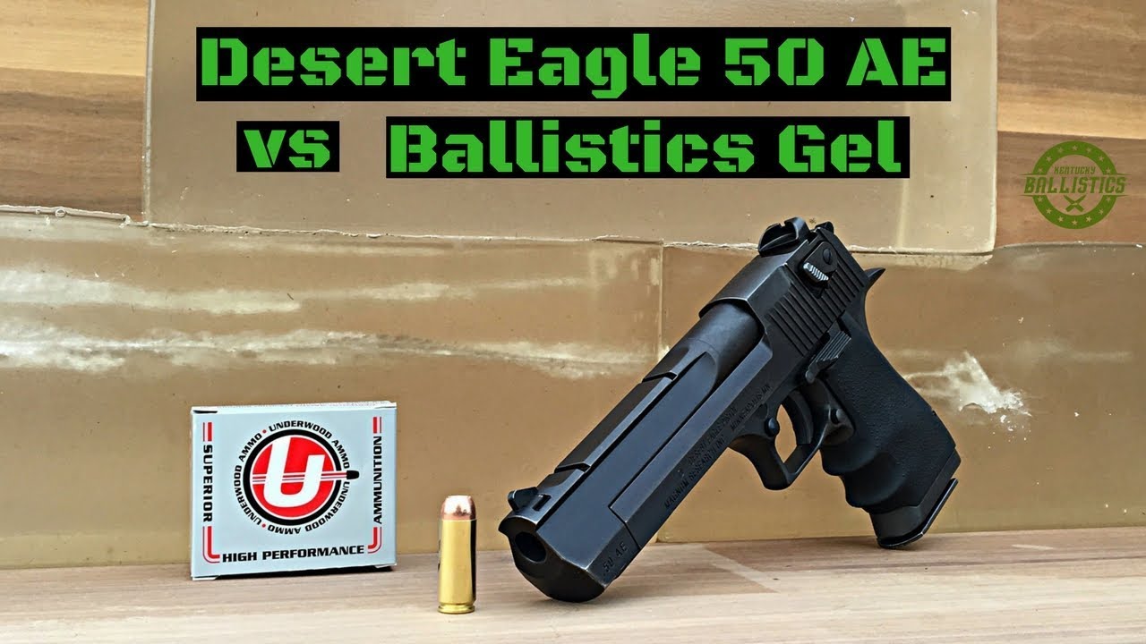 50ae Ballistics Chart