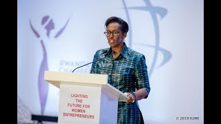 Madamu Jeannette Kagame yashimye uruhare rw' abari n’abategarugori mu kubaka u Rwanda