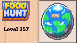 Food hunt pixel puzzle level 357 Hard level solution and walkthrough for gameplay 