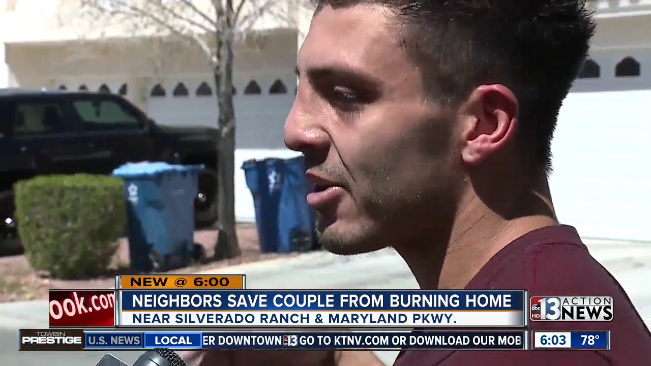 Neighbors rescue woman in wheelchair from fire - YouTube