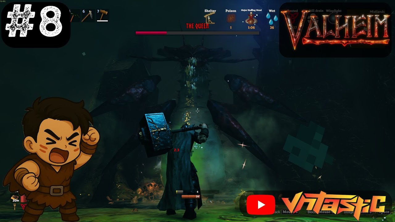 Mengalahkan Boss ke-5 The Queen! | Valheim Indonesia #8