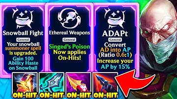 Singed, but My Poison Procs On-Hit Effects