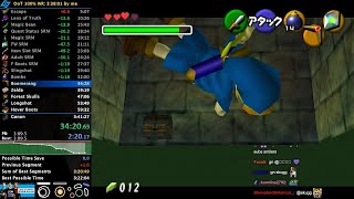 Ocarina of Time 100% Speedrun in 3:34:29