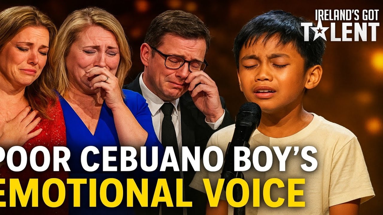 Poor Cebuano Boy’s Emotional Voice Makes Ireland Got Talent Judges Cry 😭🌟