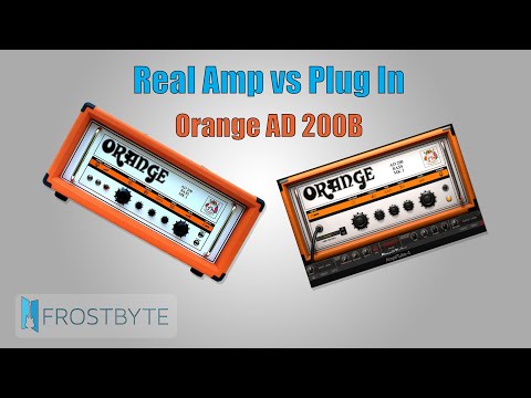 Real Amp vs Plug In: Orange AD 200 Bass MK3