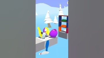 Slice it all! Very relaxing and satisfying ASMR slicing game #asmr #shorts  #002