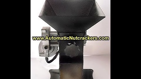 SUPER AUTOMATIC NUTCRACKER ~ Heavy Duty Electric Steel Nut Cracker!