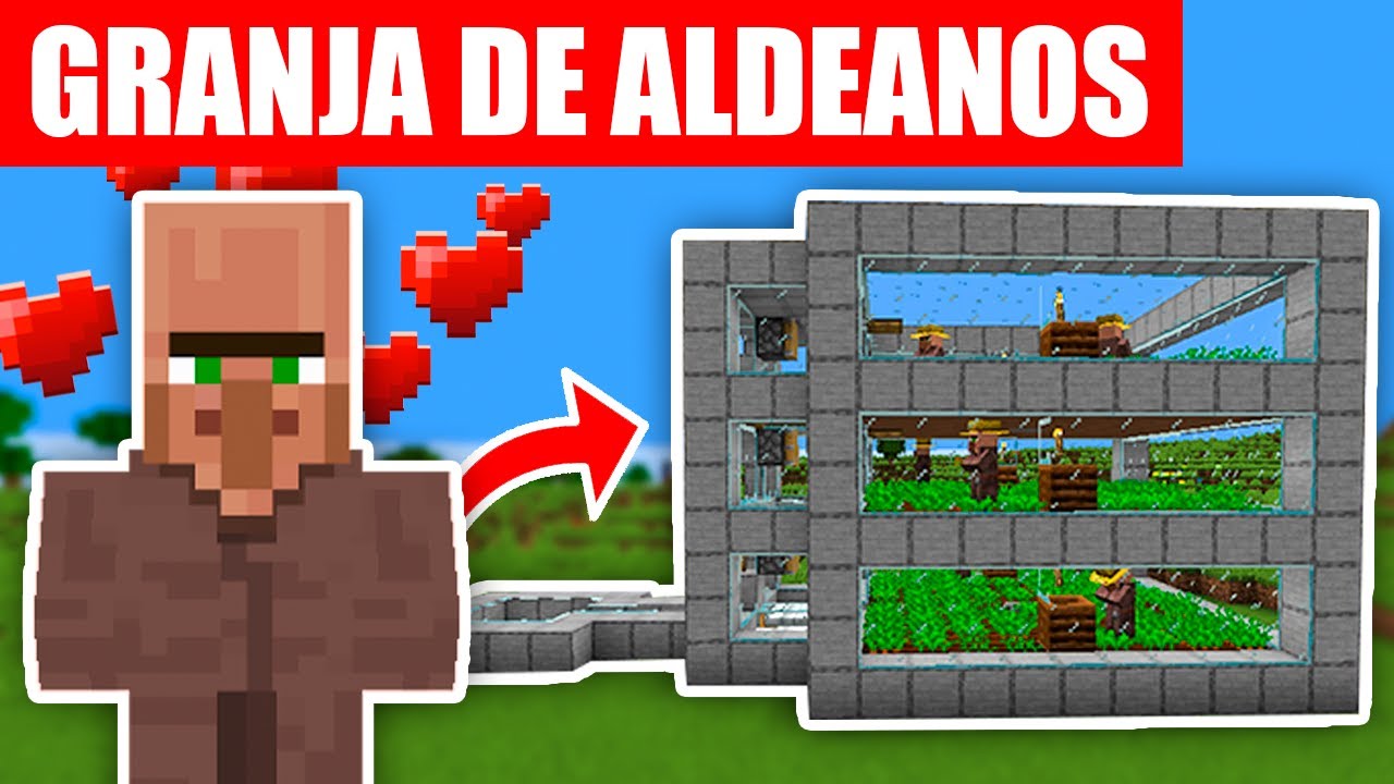 C mo hacer una granja de aldeanos minecraft java 1 20 youtube