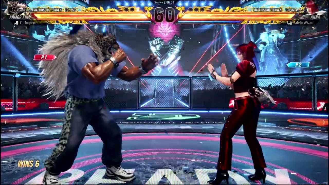 Annna Williams VS Armor King (TEKKEN 8)