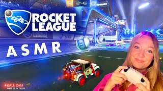 ASMR Playing Rocket League 💎 Road to Diamond (Whispered Gaming)