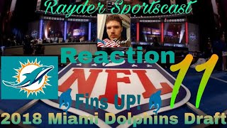 2018 Draft Fins up! Live reaction to Miami pick #11
