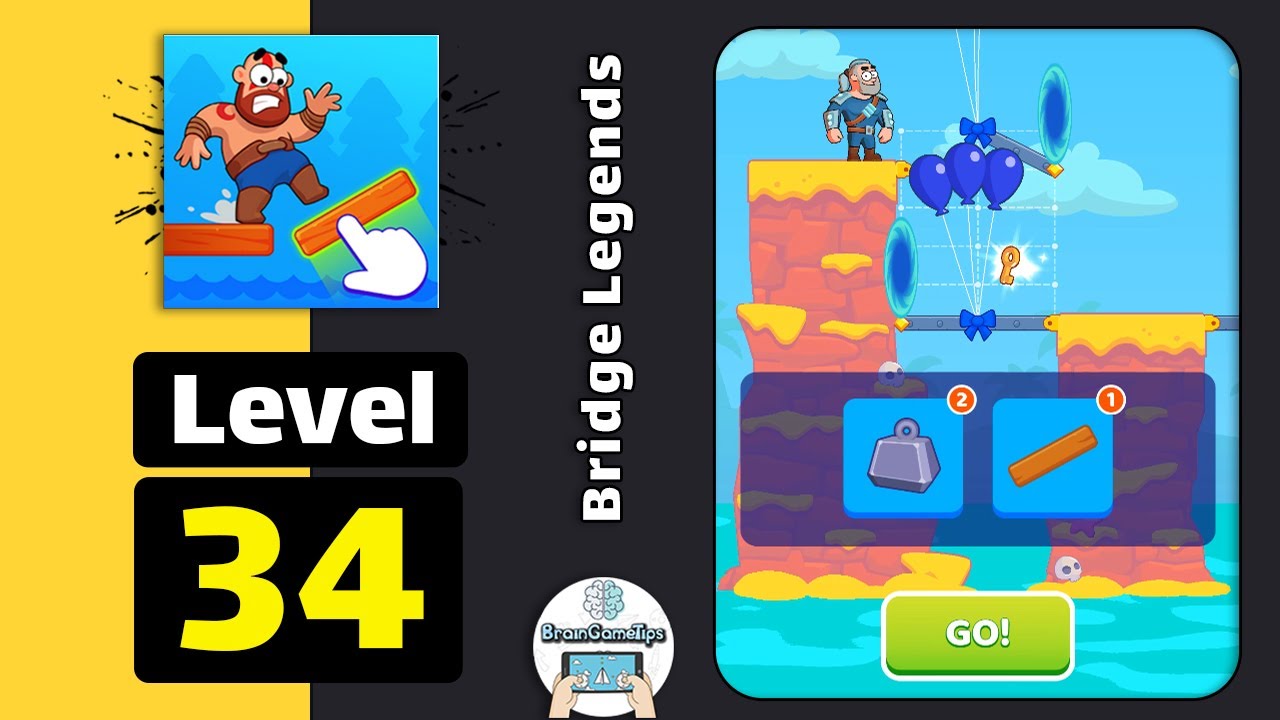 Bridge Legends - Level 34 Walkthrough