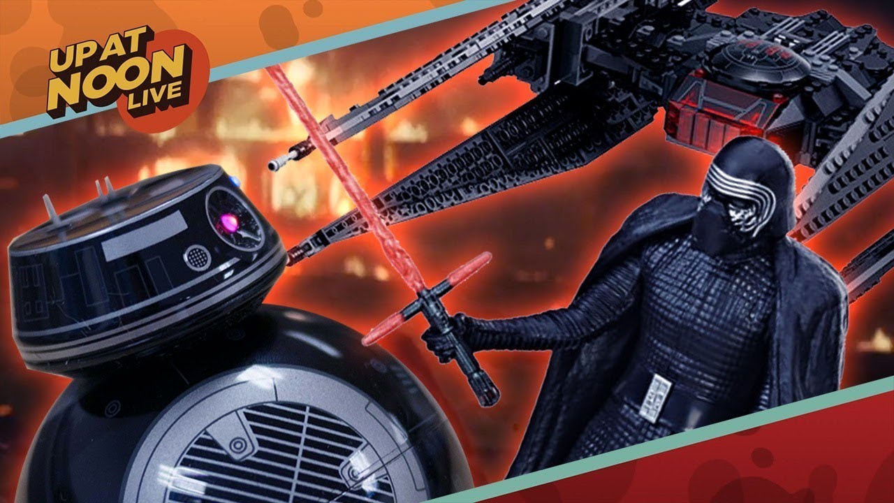 Force Friday's New Star Wars Toys and DC's Cinematic Crisis - Up At Noon Live!