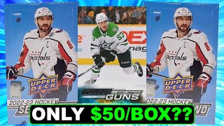 HUNTING HOCKEY'S HOTTEST ROOKIE CARD! - 2022-23 Upper Deck Series 2 Hockey Hobby Box Break x2